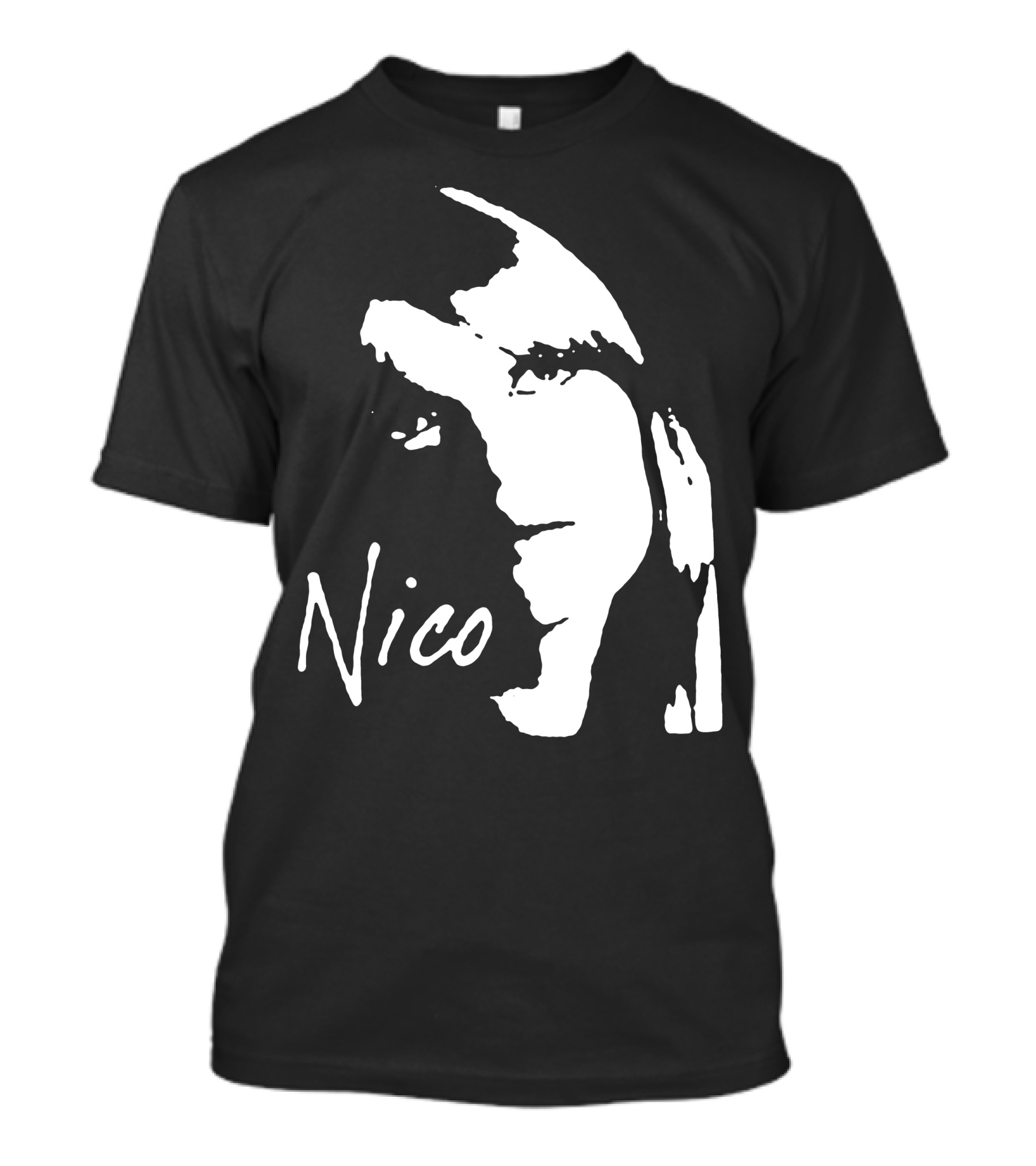 Nico Velvet Underground Iconic Portrait In Stock T-Shirt