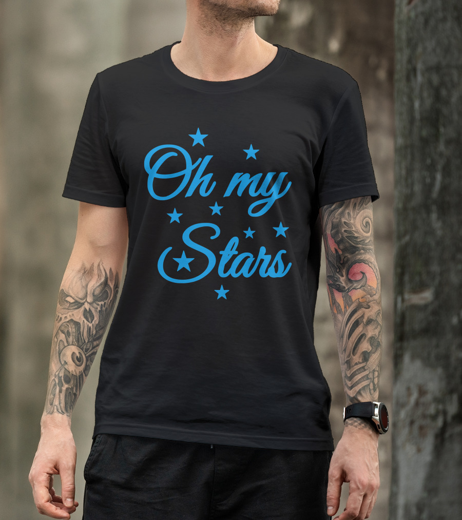 Oh My Stars Retro Style T-Shirt