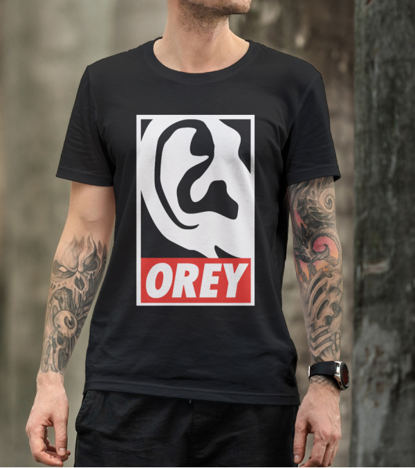 OREY Ear Design Obey T-Shirt