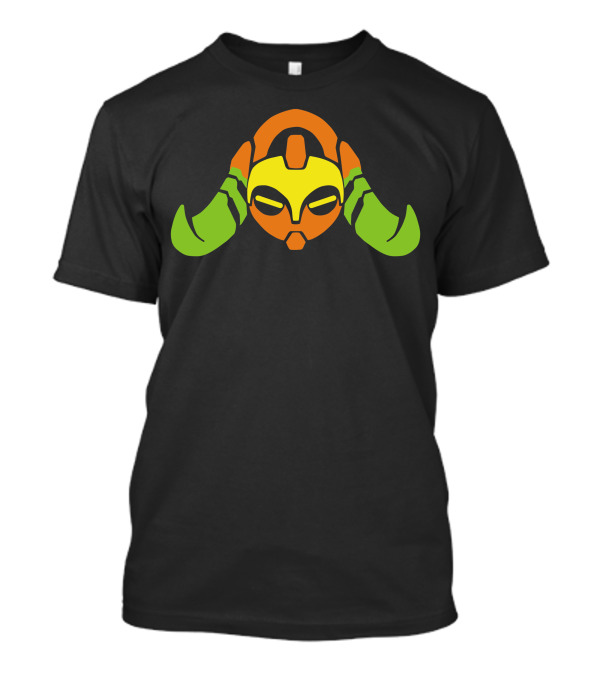 Metroid Inspired Colorful Oris Varia Suit Helmet T-Shirt