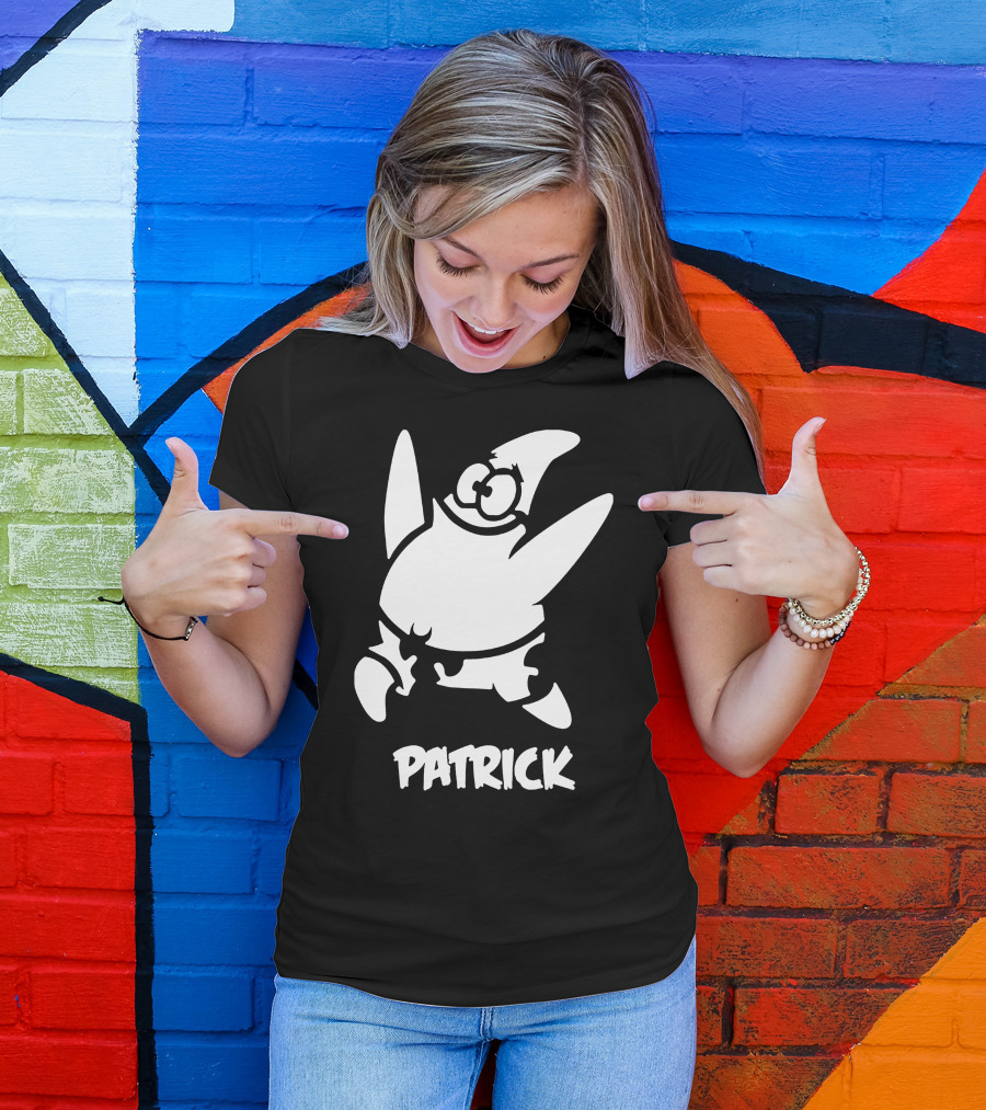 Patrick Star Spongebob Squarepants Jumping Pose T-Shirt