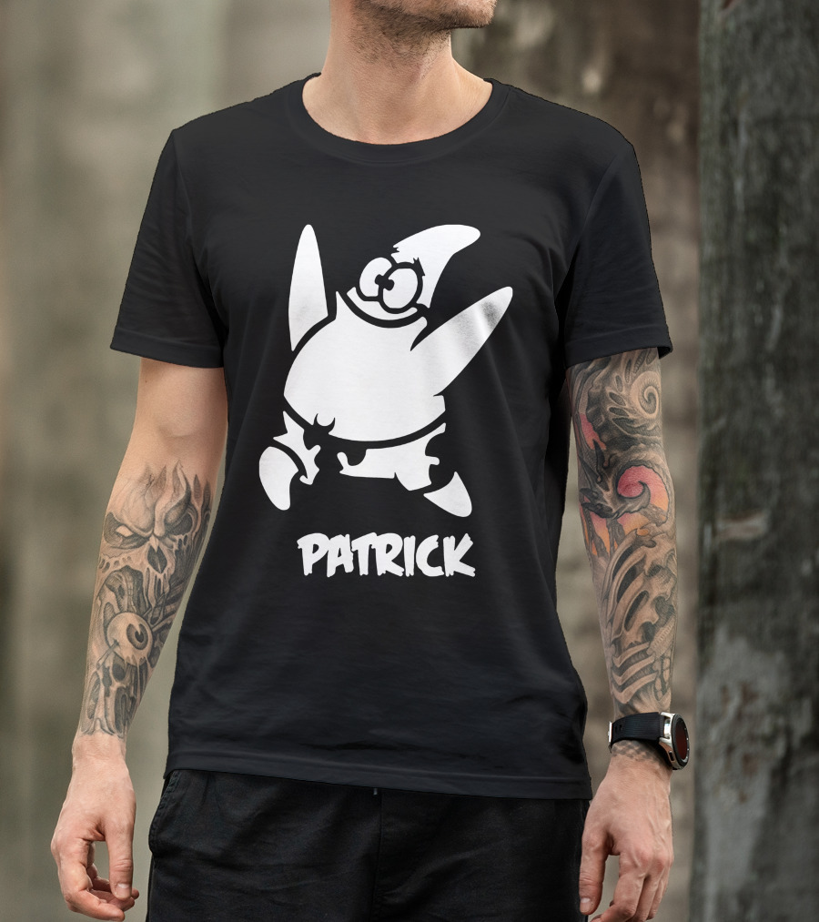 Patrick Star Spongebob Squarepants Jumping Pose T-Shirt