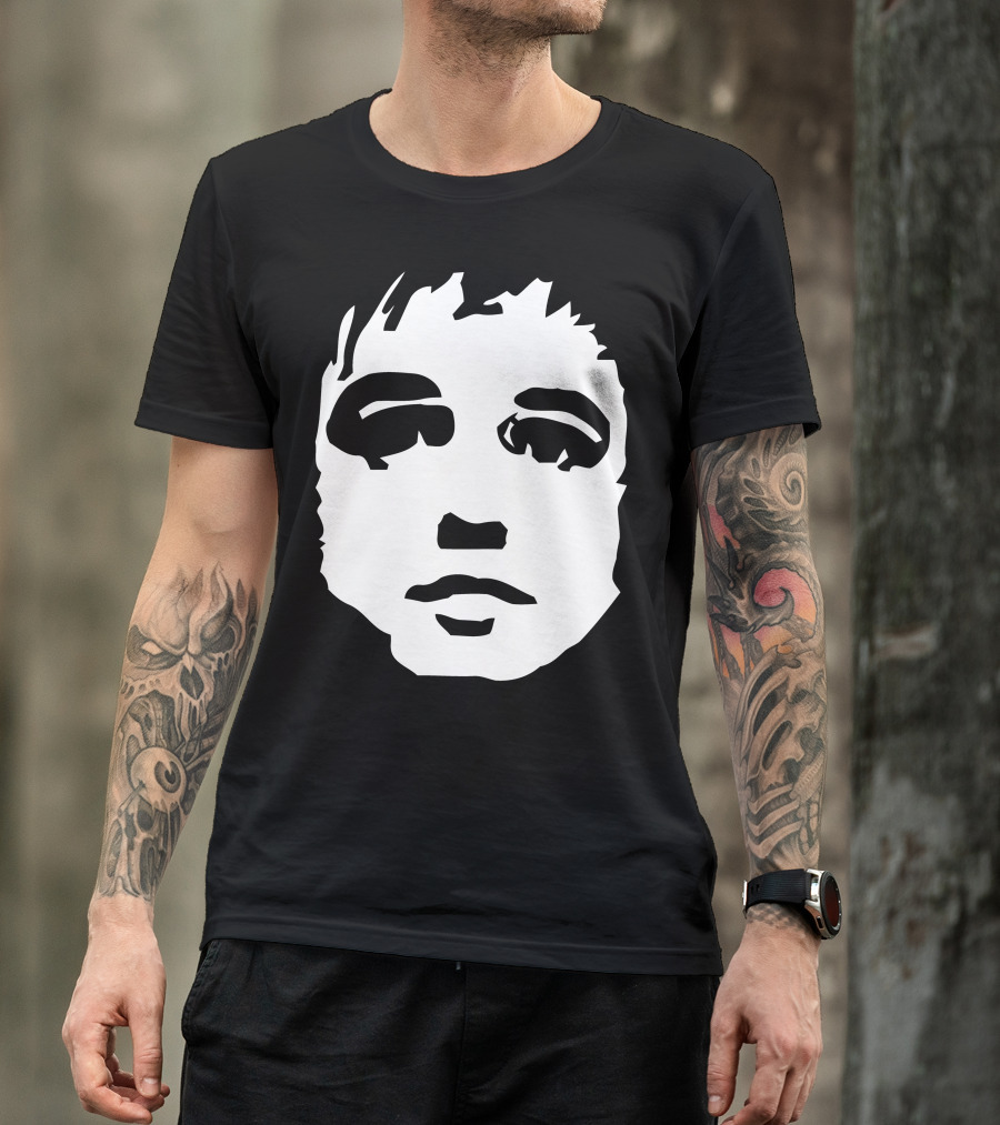 Pete Doherty Babyshambles Rock Face Stencil T-Shirt