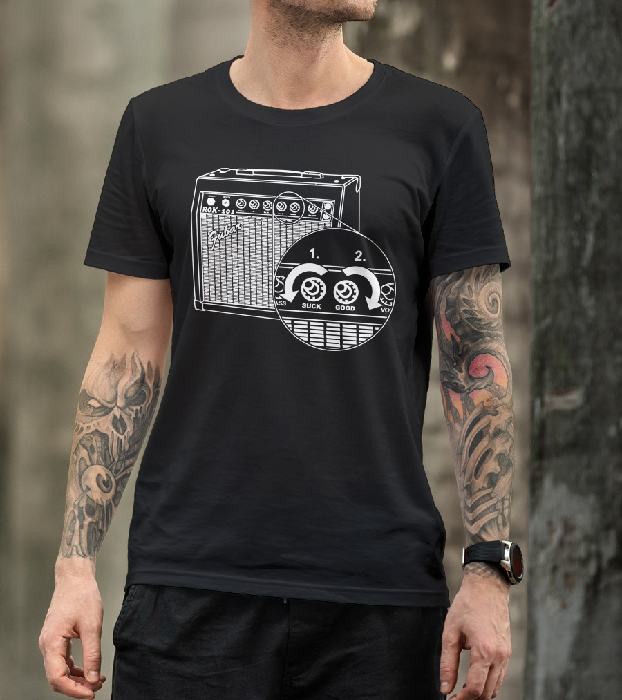 Rok 101 Amplifier Dial Suck Good Fulan T-Shirt