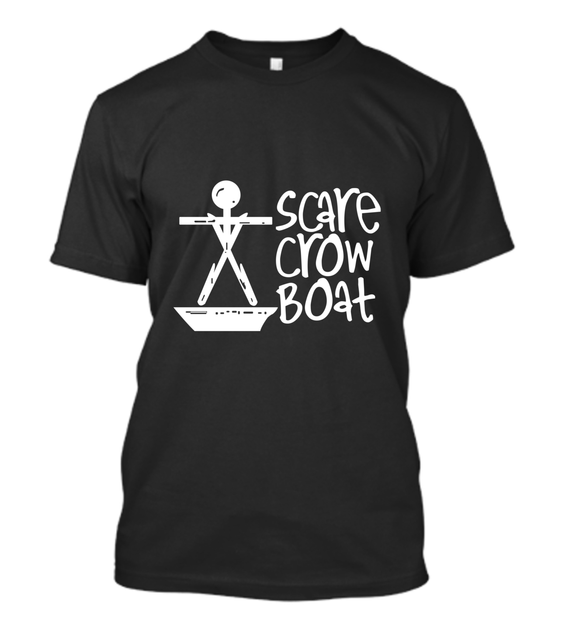 Scarecrow Boat Stick Figure On Vessel T-Shirt