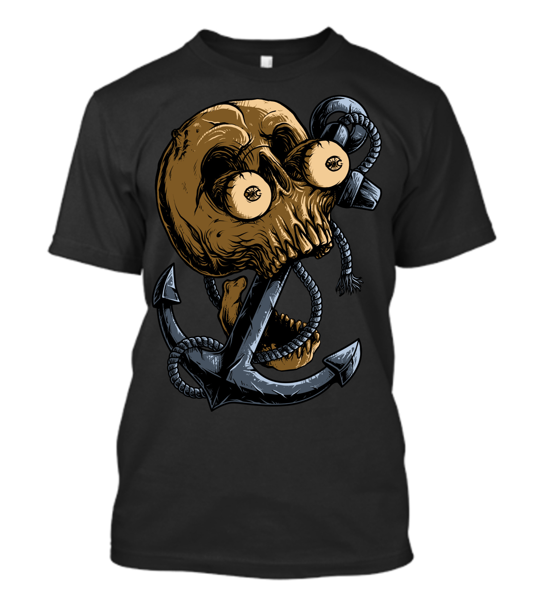 Skull Anchor Nautical T-Shirt