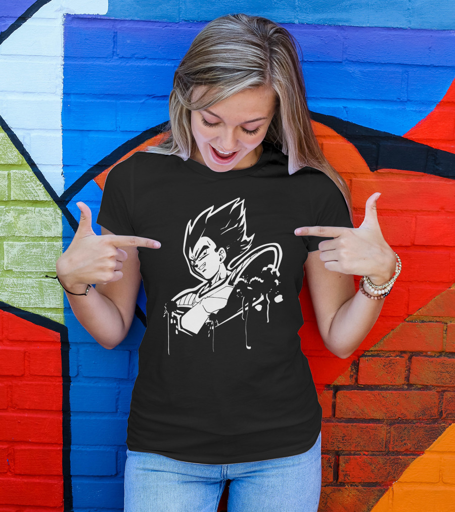 Vegeta Dragonball Z Saiyan Warrior T-Shirt