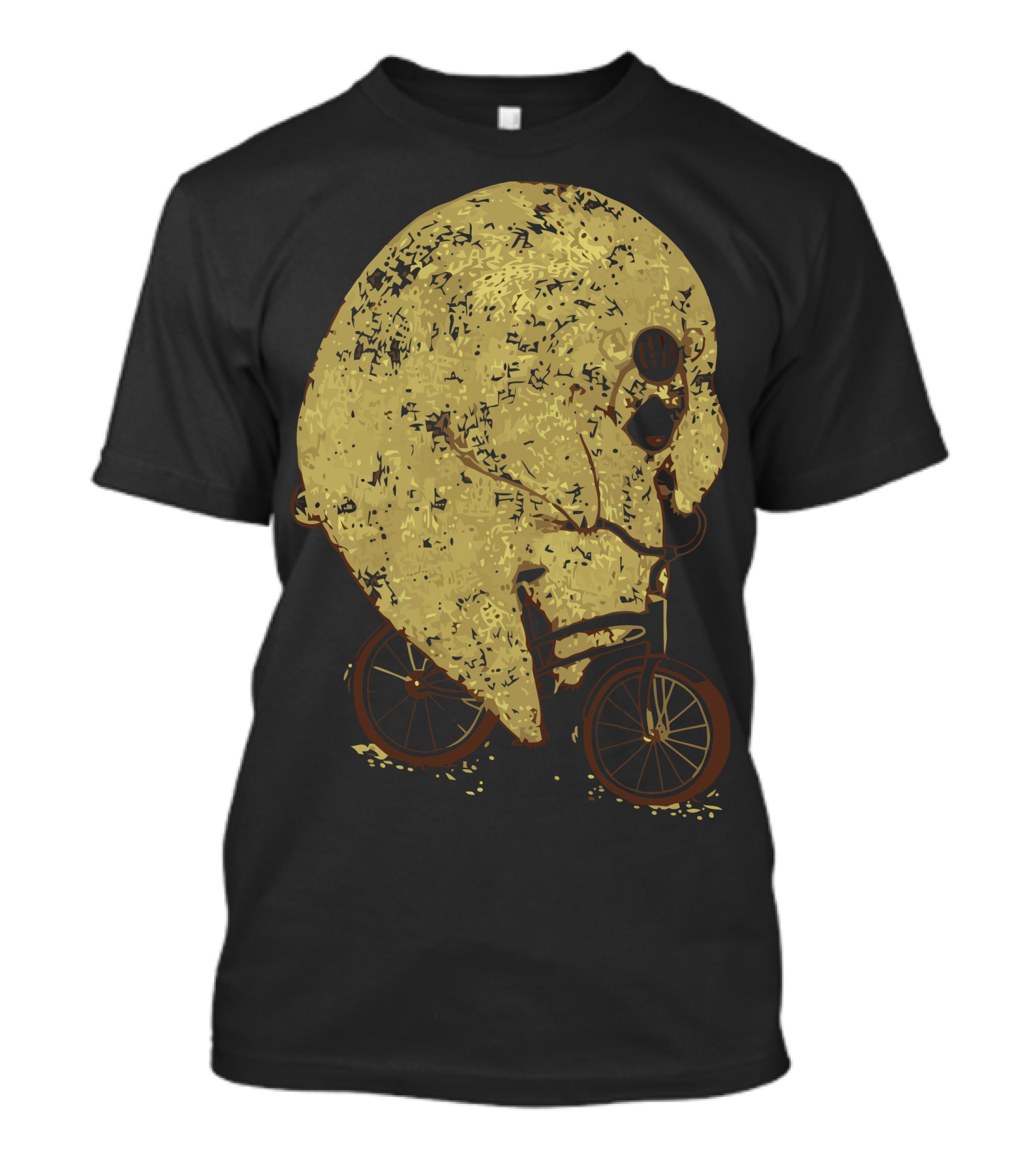 Bear Skull Cycling Adventure T-Shirt