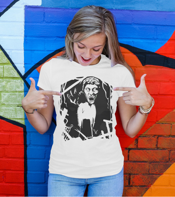 Weeping Angel Blink And You Scream T-Shirt