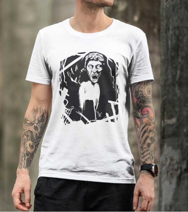 Weeping Angel Blink And You Scream T-Shirt