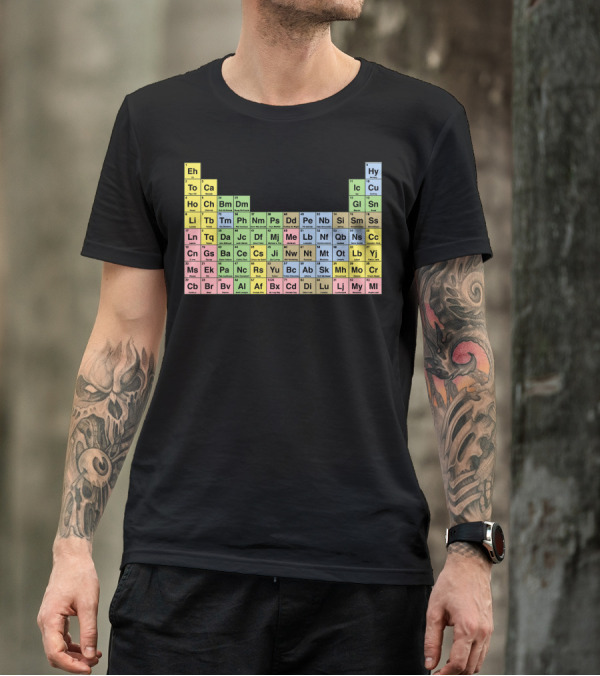 Eh To Canuck Periodic Table Elements Of Canadian Culture T-Shirt