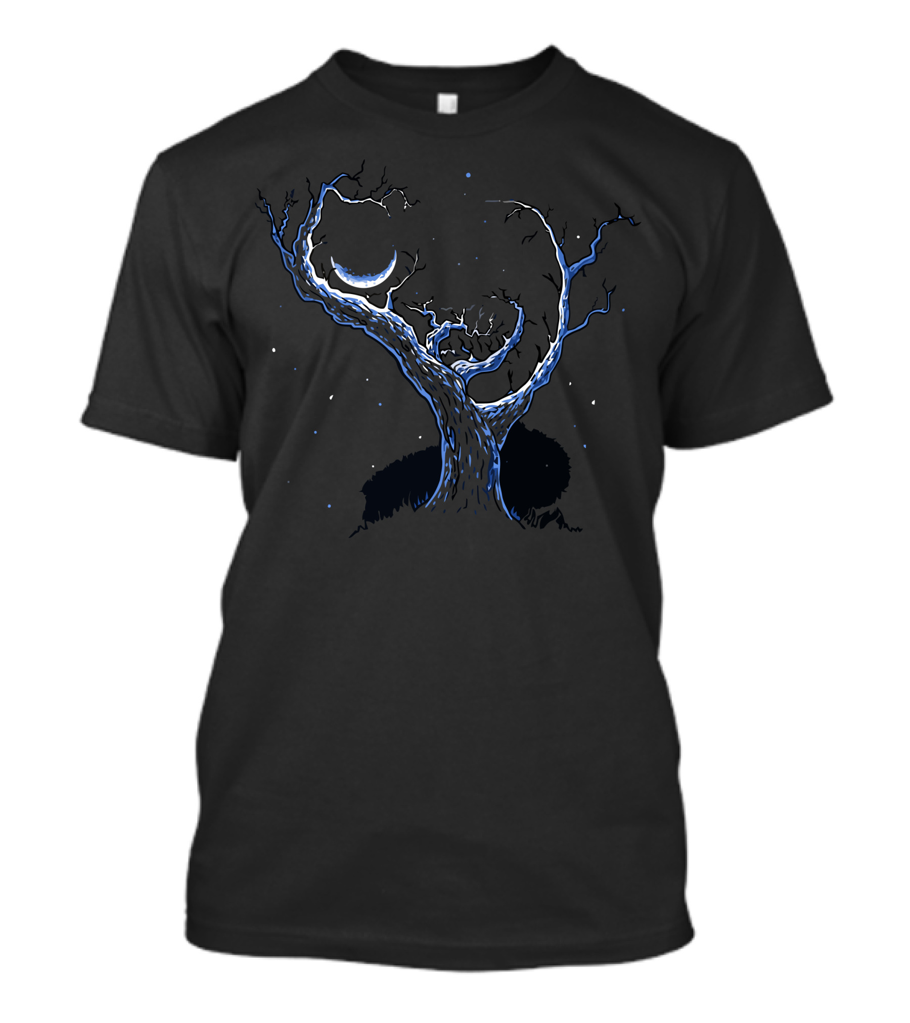 Cheshire Moonlit Tree Enchantment T-Shirt
