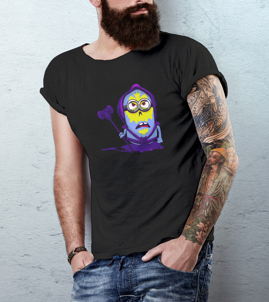 Myah Myah Minion Skeletor Crossover Costume T-Shirt