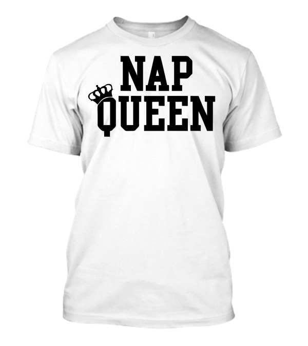 Nap Queen With Crown Emblem T-Shirt