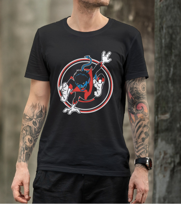 Nightcrawler X-Men Marvel Retro Dive T-Shirt