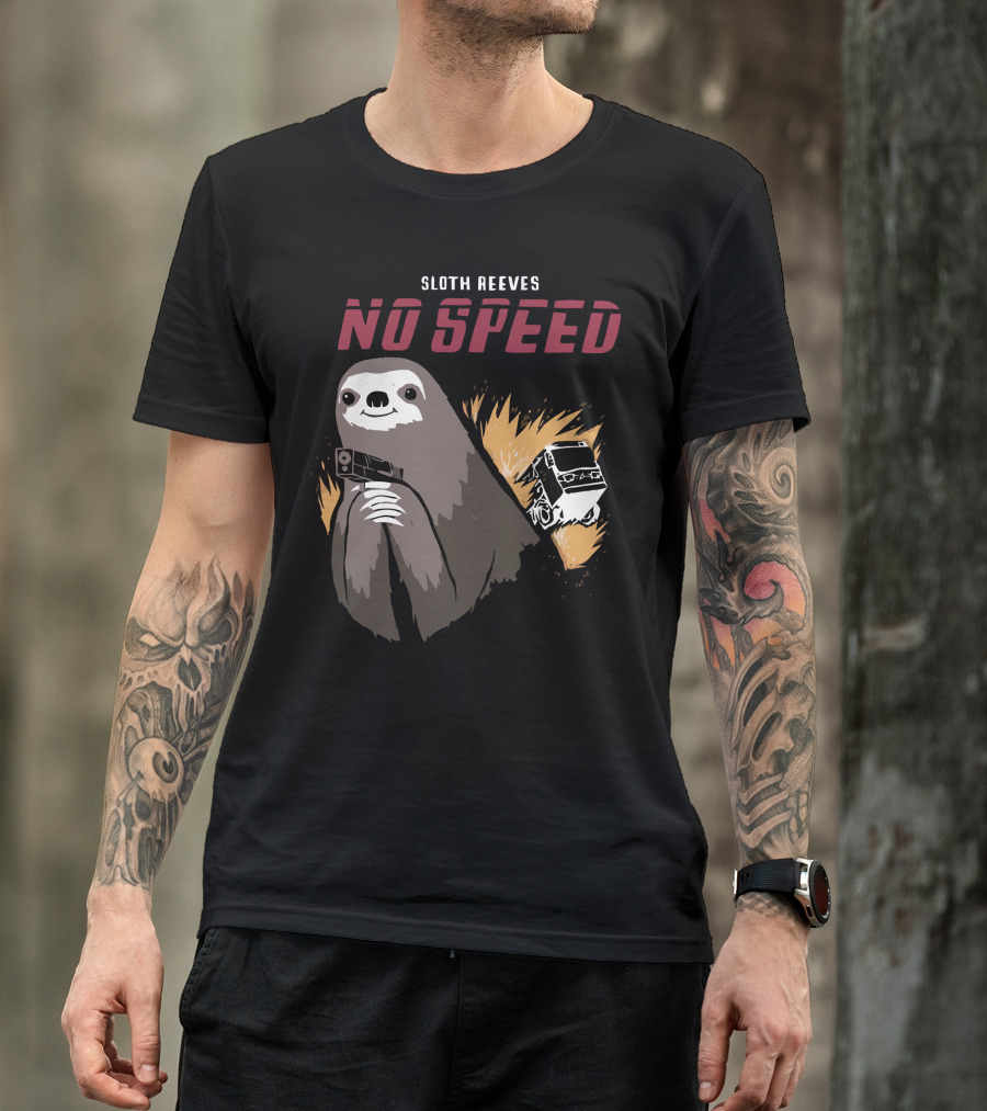 Sloth Reeves No Speed Bus Chase T-Shirt