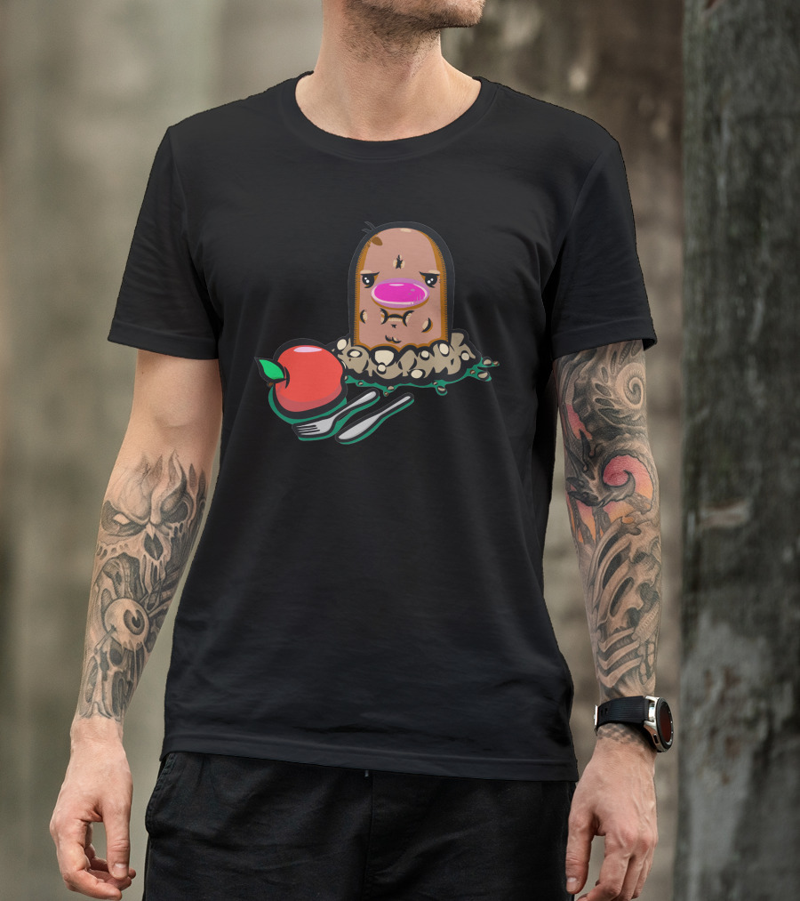 None For You Diglett Denying Dessert T-Shirt