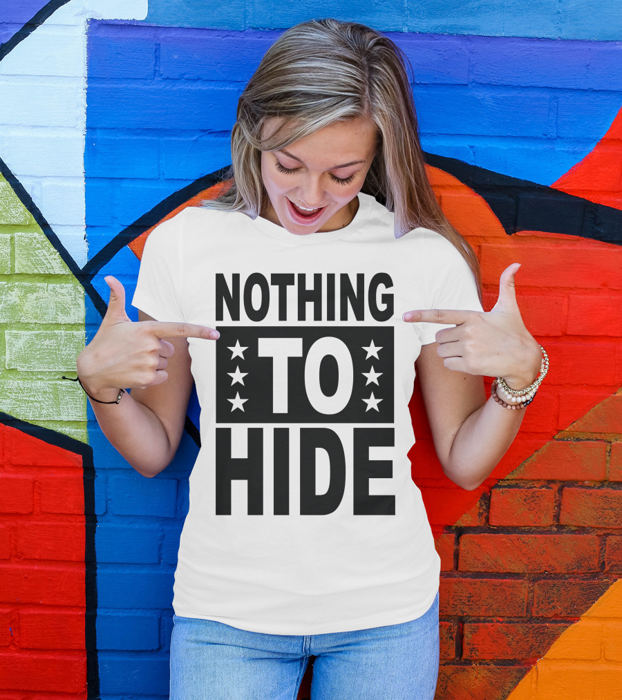 Nothing To Hide Stars T-Shirt