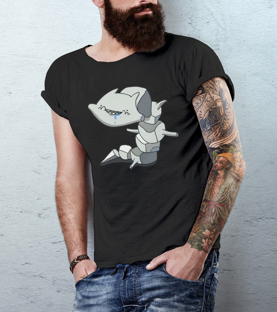 Number 208 Whimsical Stone Creature With Playful Smile T-Shirt