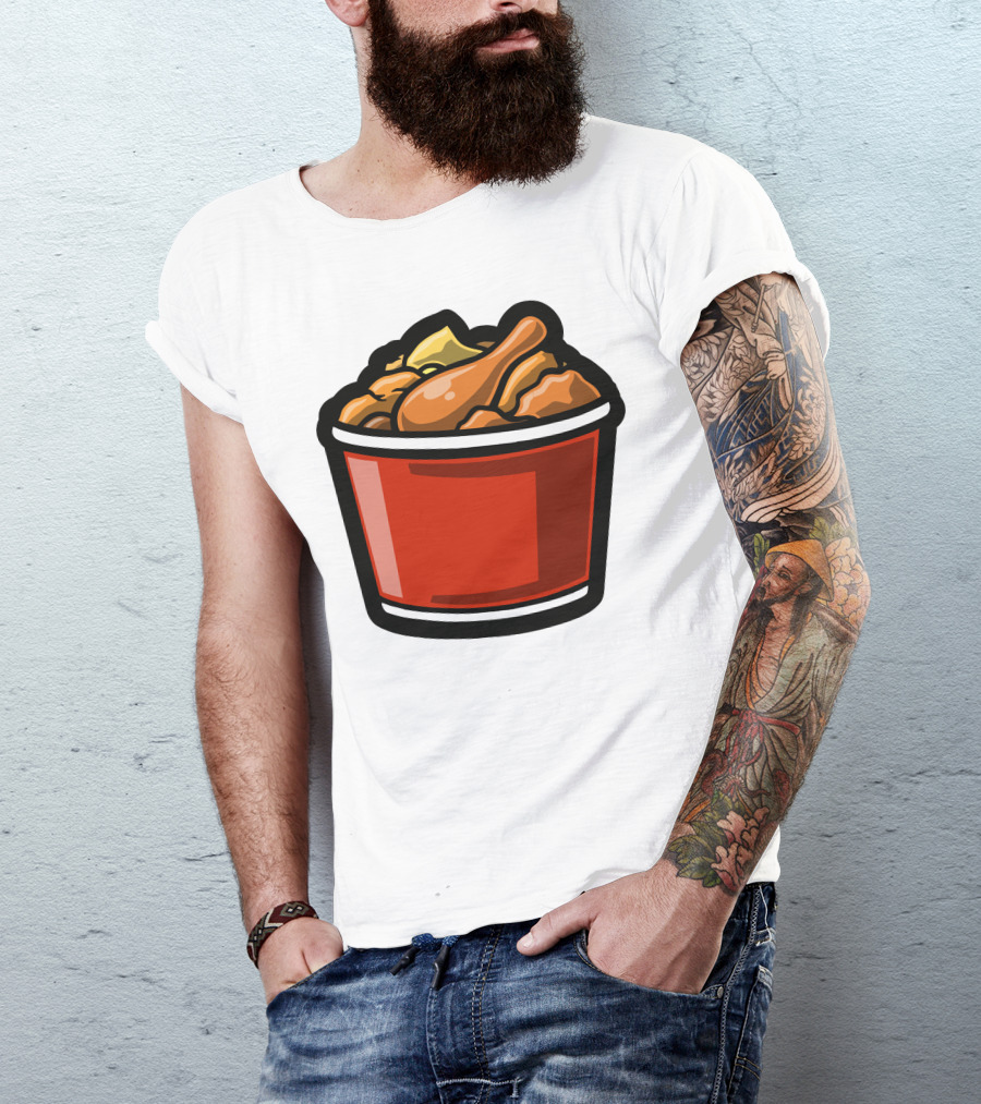 Opswin Bucket Of Fried Chicken T-Shirt