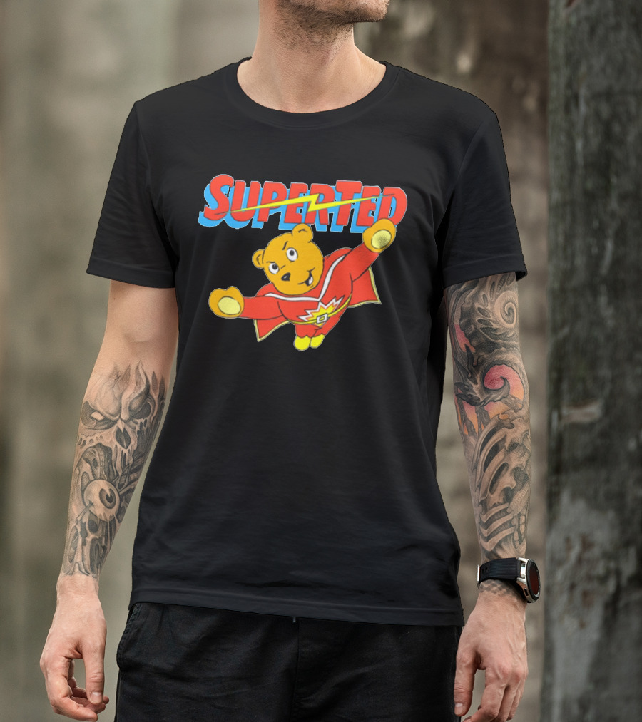 SuperTed Flying Bear Hero Adventure T-Shirt