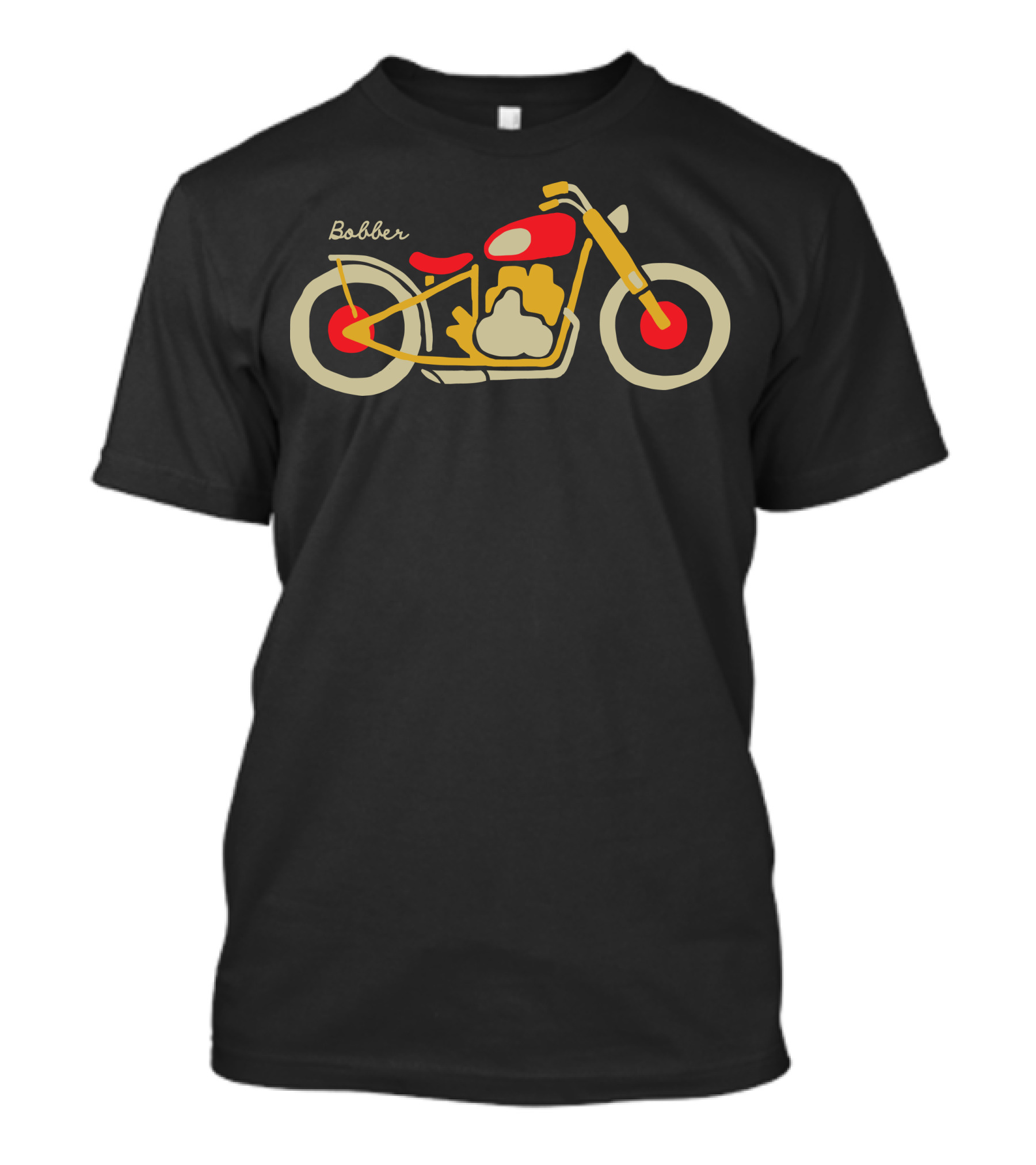 Bobber Motorcycle Vintage T-Shirt