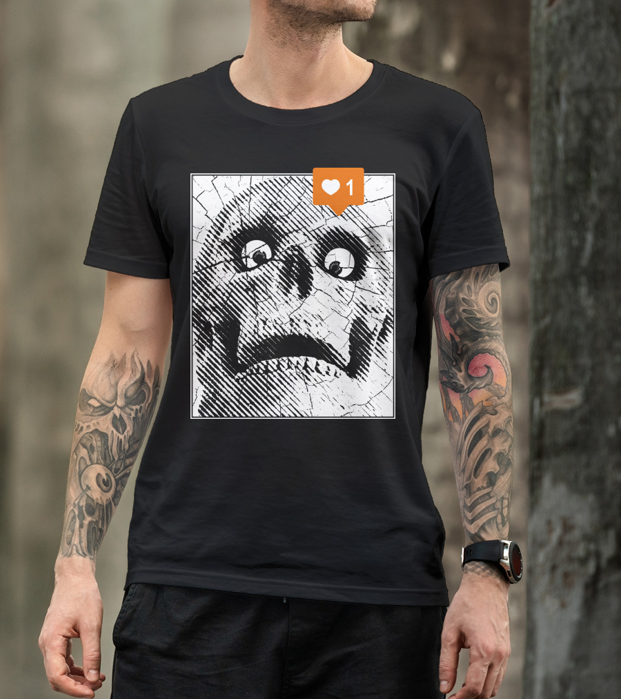 Bumming Off Cracked Smiley Face One Like T-Shirt