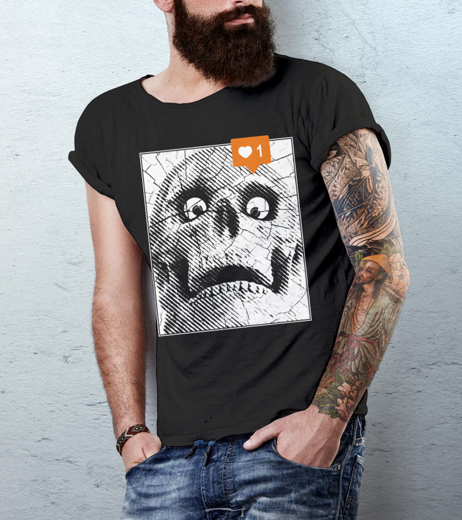 Bumming Off Cracked Smiley Face One Like T-Shirt