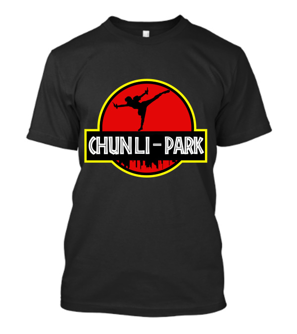 Chun Li Park Red Circle T-Shirt