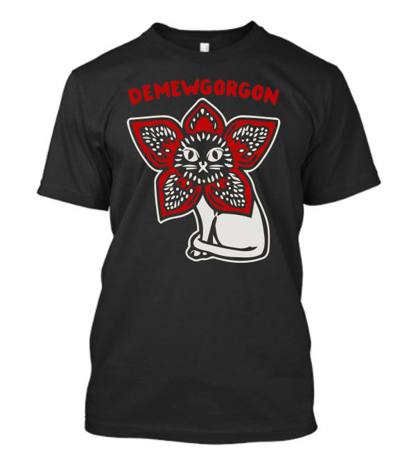 Demewgorgon Stranger Things Cat Monster T-Shirt