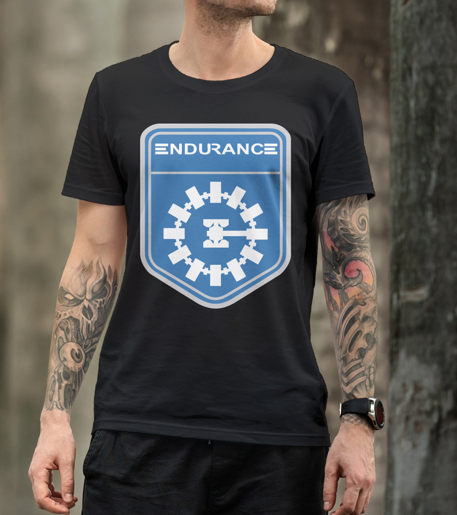 Endurance Interstellar Spacecraft Mission Patch T-Shirt