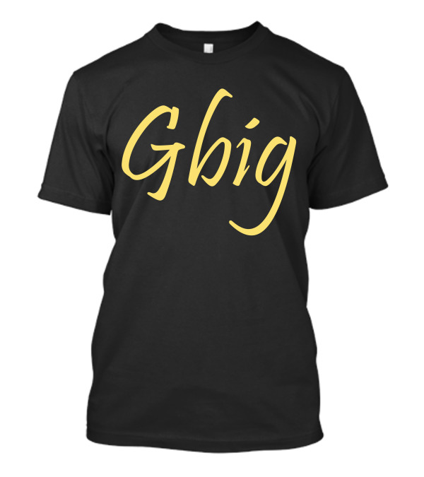 Gbig Handwritten Script T-Shirt