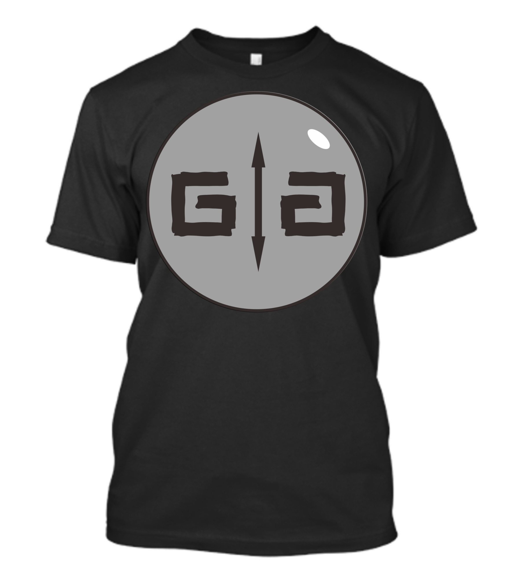 GLA Moon Orb With Double Arrow T-Shirt