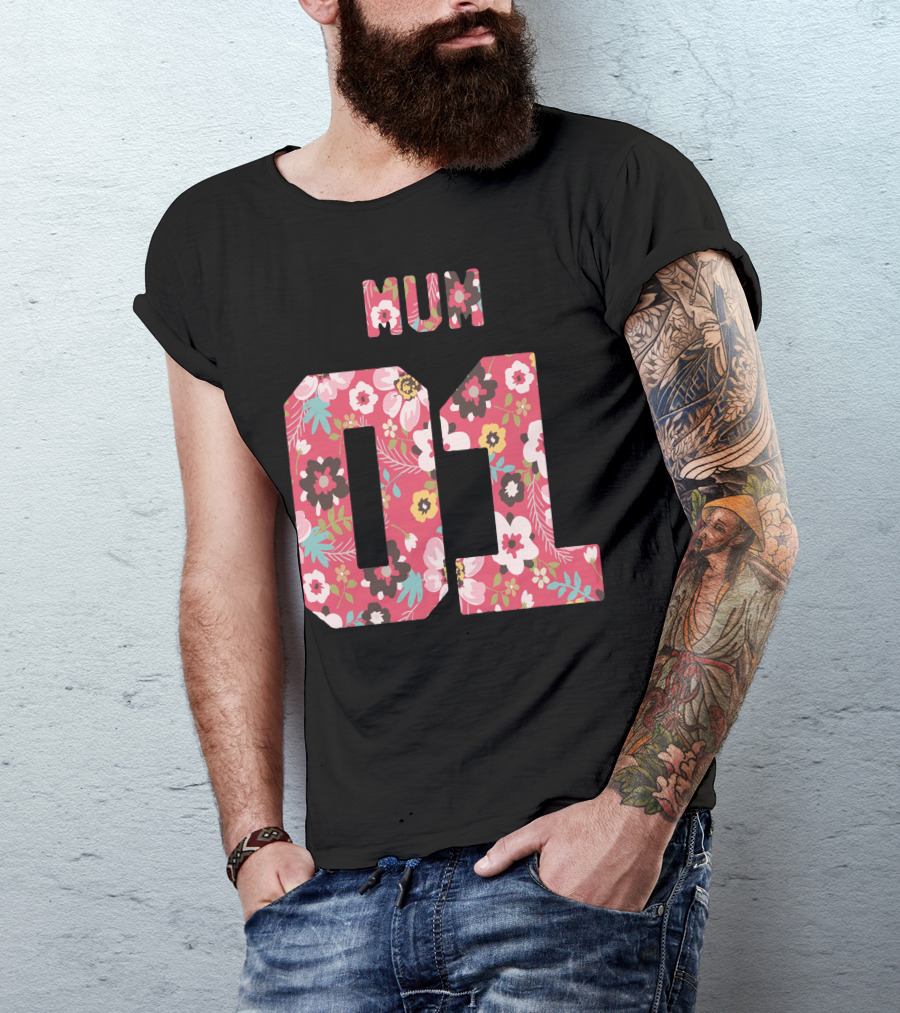 Mum 01 Floral T-Shirt