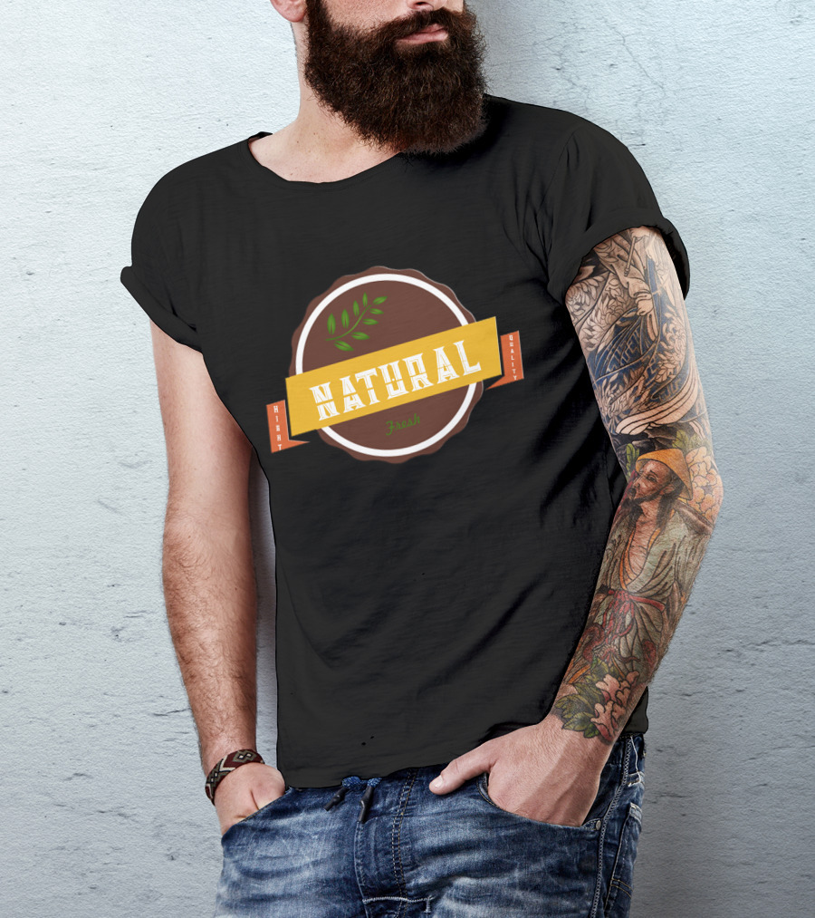 Natural Fresh High Quality T-Shirt