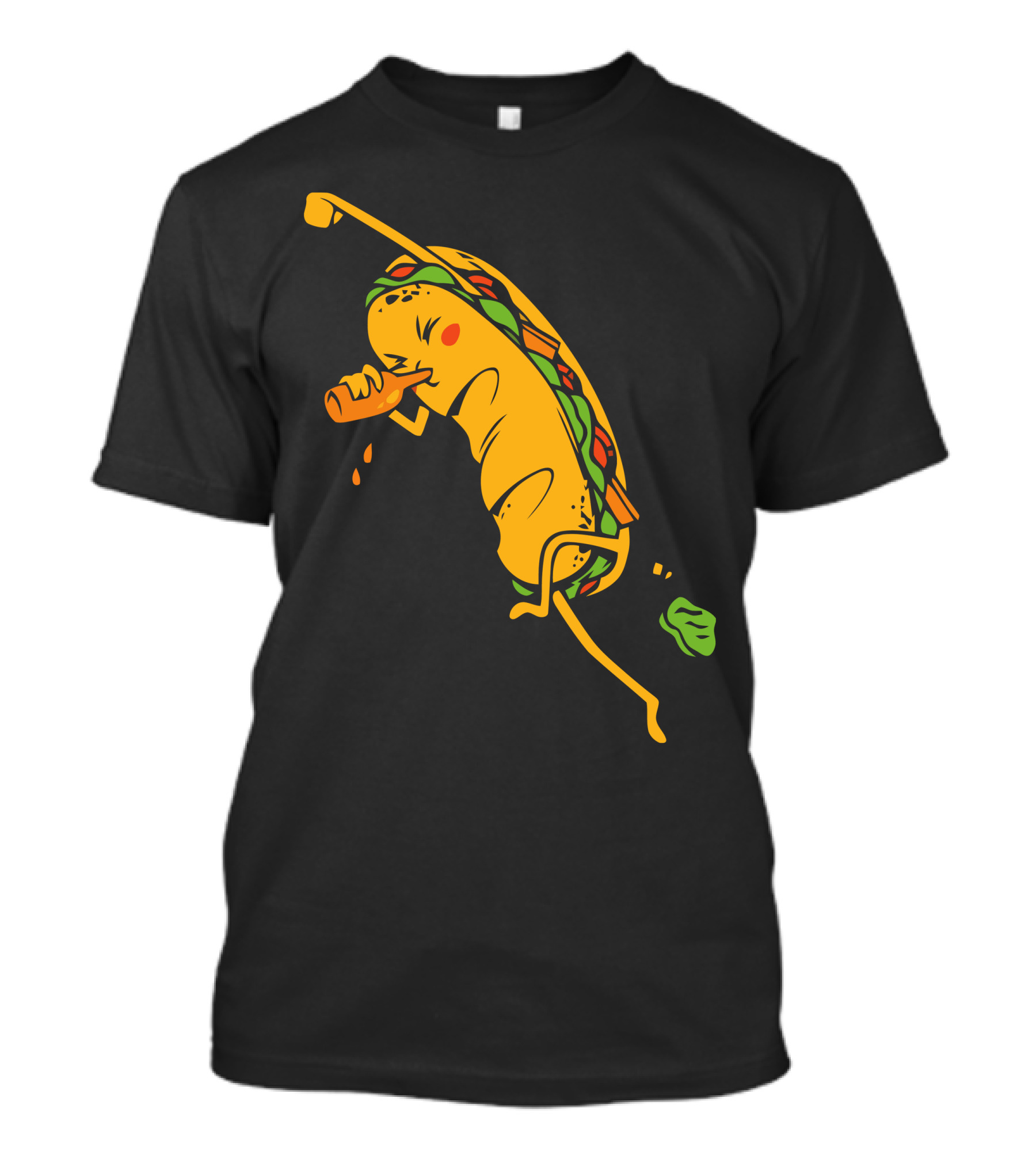 Party Sub Sandwich Dancing With Beer T-Shirt