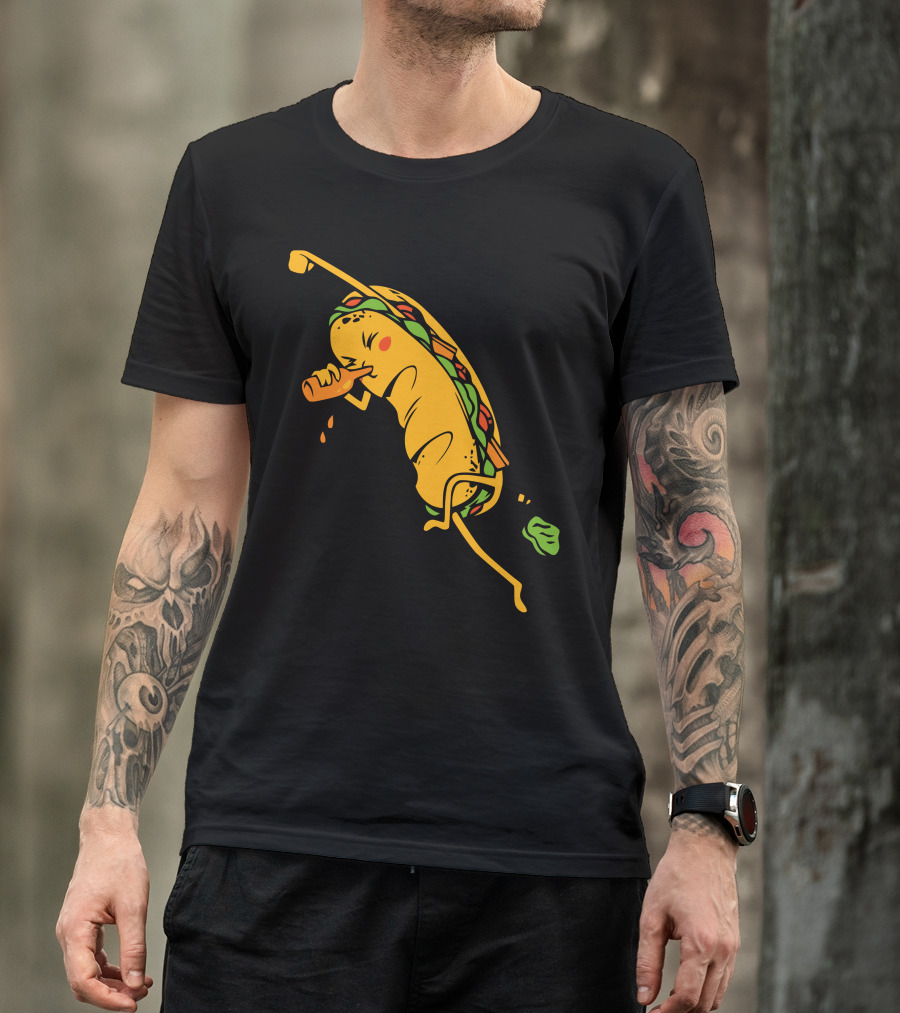 Party Sub Sandwich Dancing With Beer T-Shirt