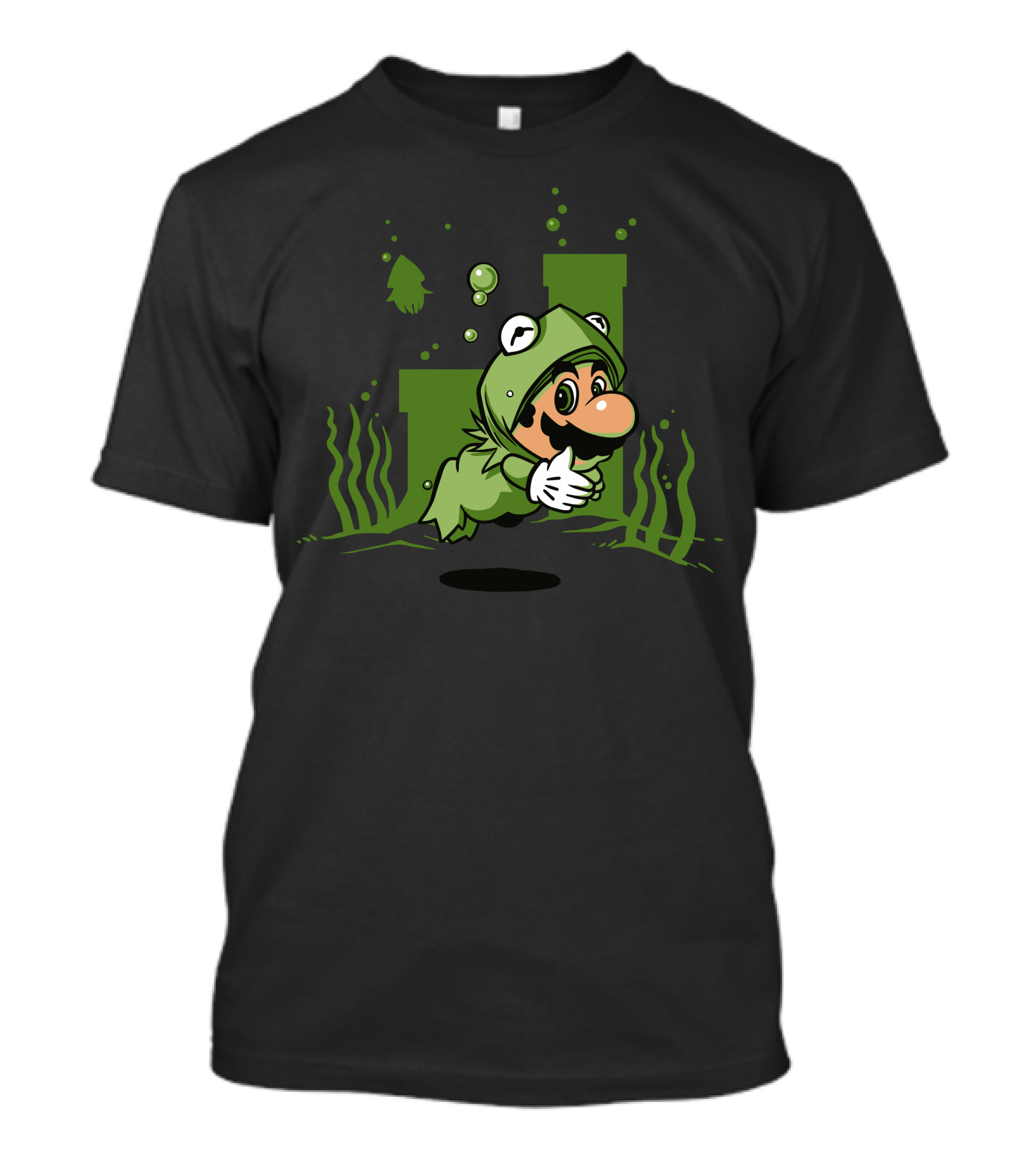 Mario Frog Suit Underwater Adventure T-Shirt