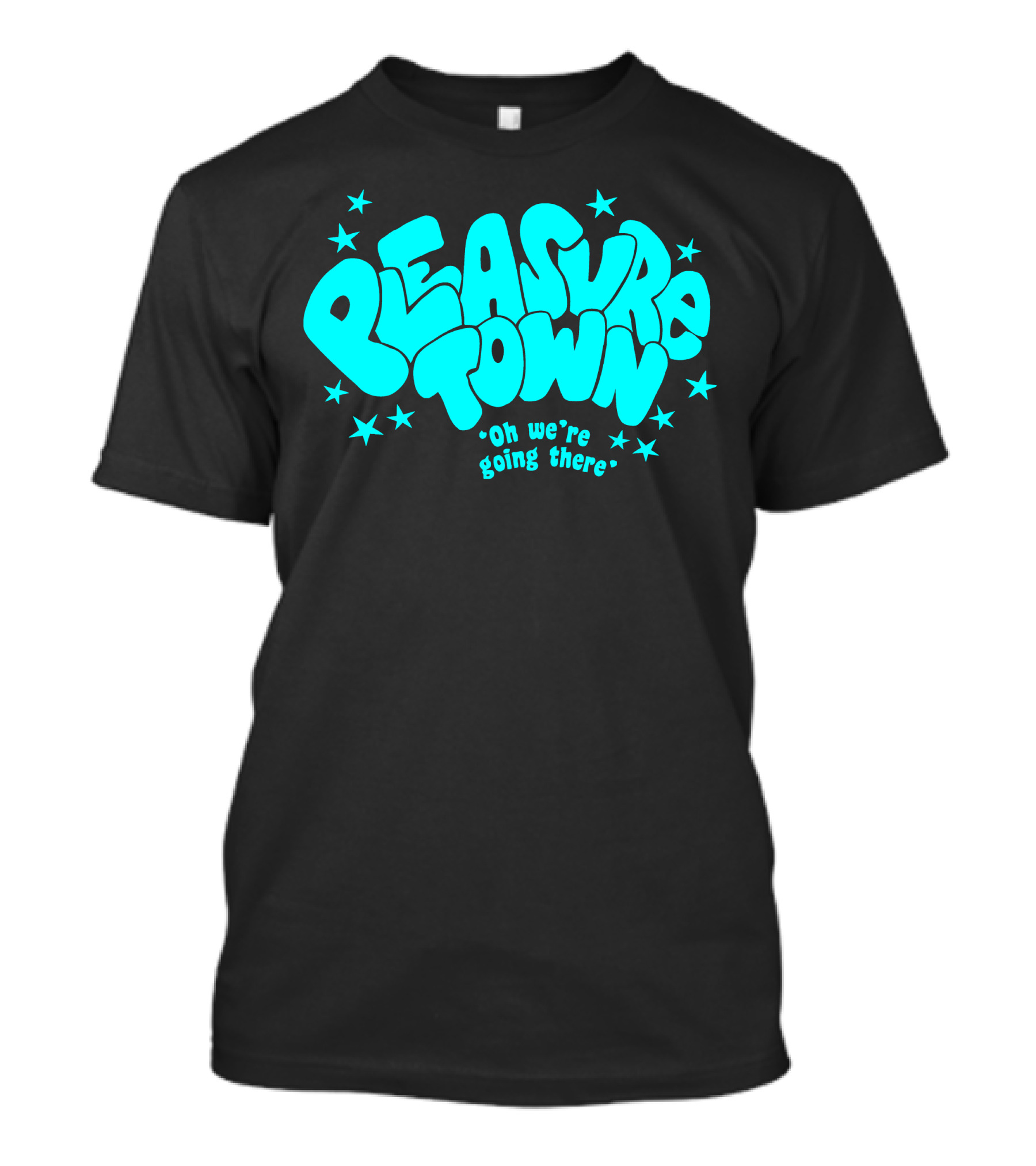 Pleasure Town Oh We're Going There Retro Stars T-Shirt