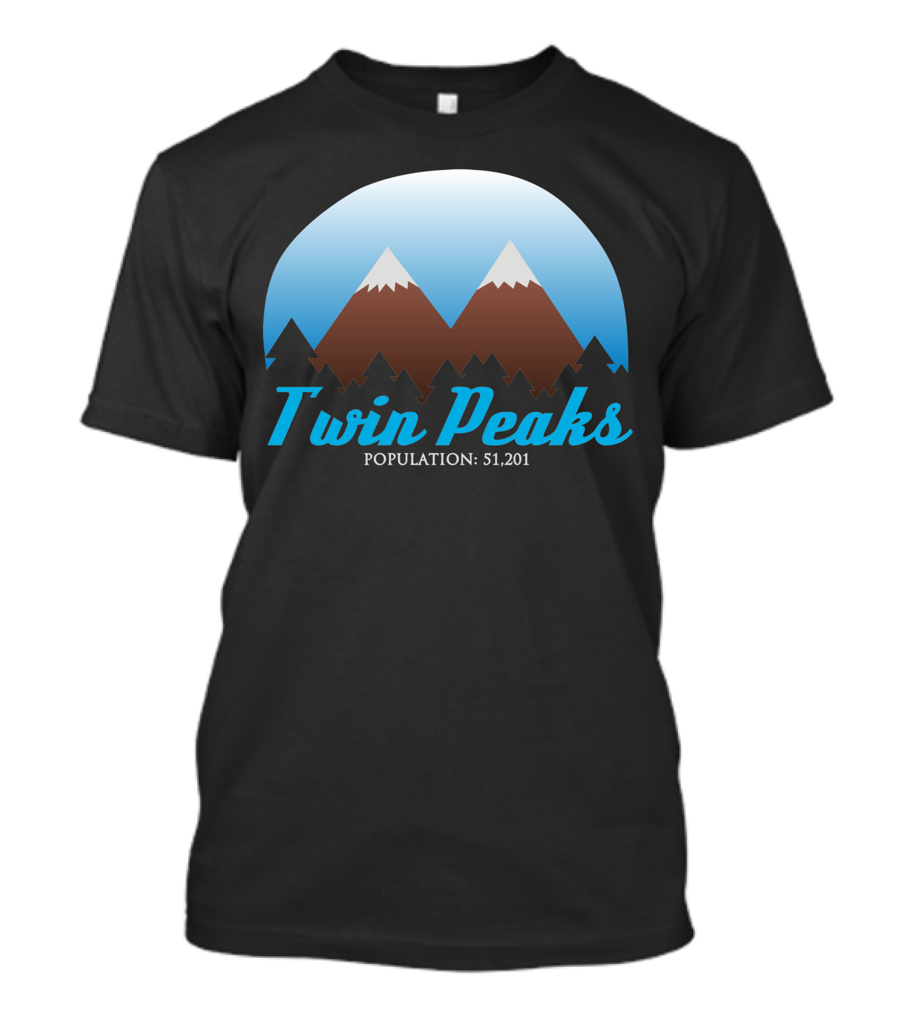 Twin Peaks Population 51201 T-Shirt