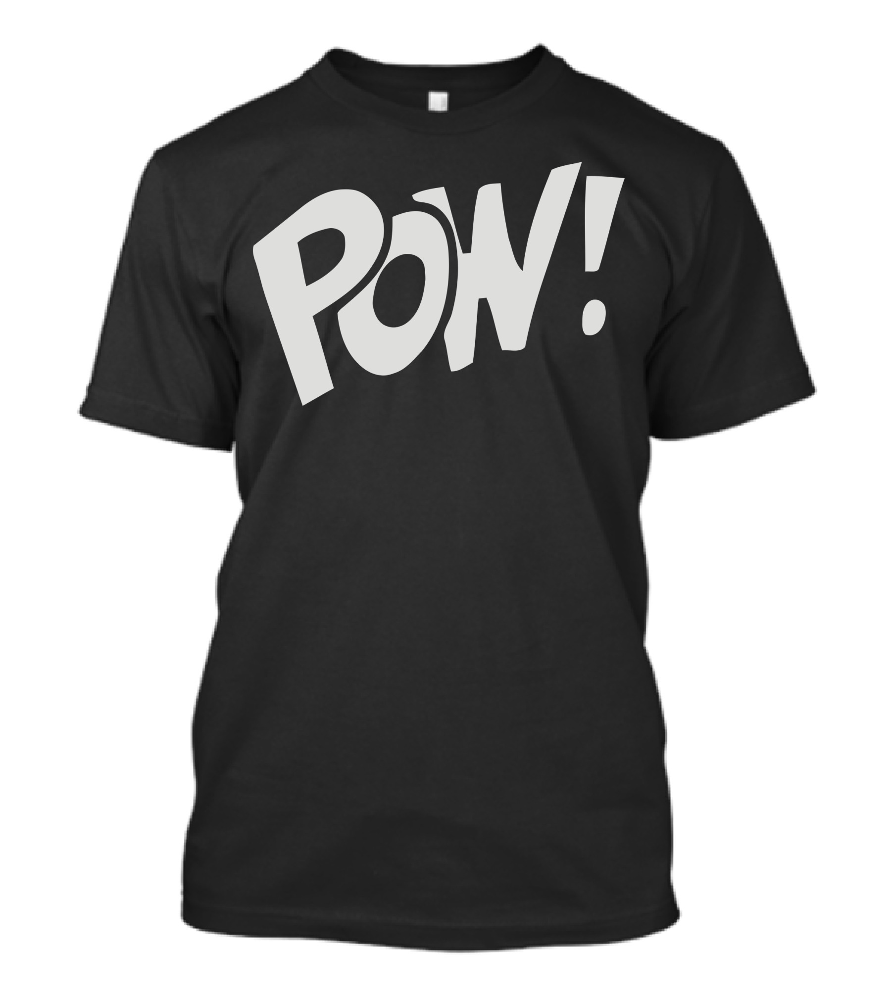 POW Comic Book Sound Effect Text T-Shirt