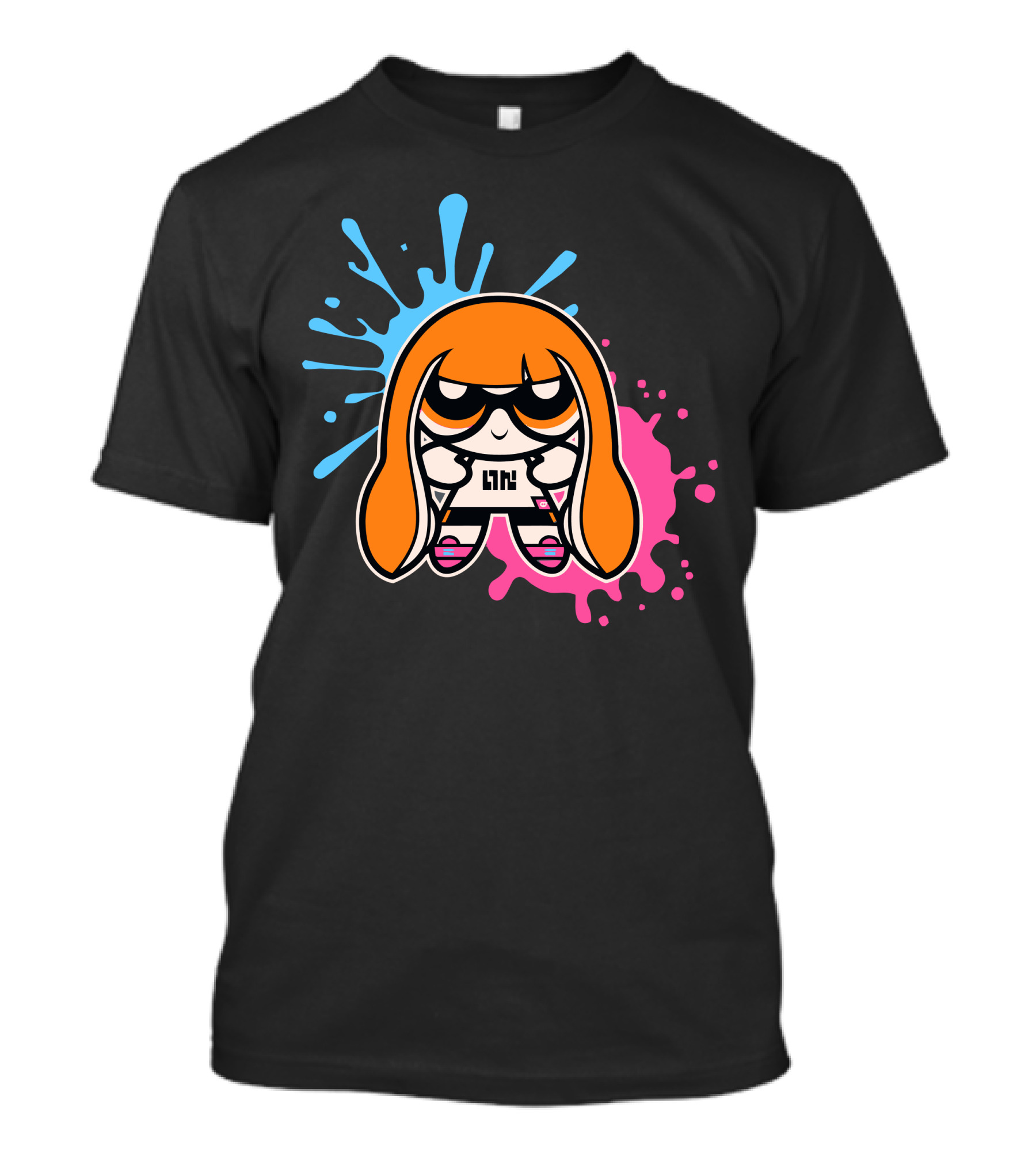 Powerpuff Inkling Splatoon Mashup PPG Crossover T-Shirt