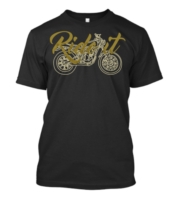 Ride It Vintage Motorcycle T-Shirt