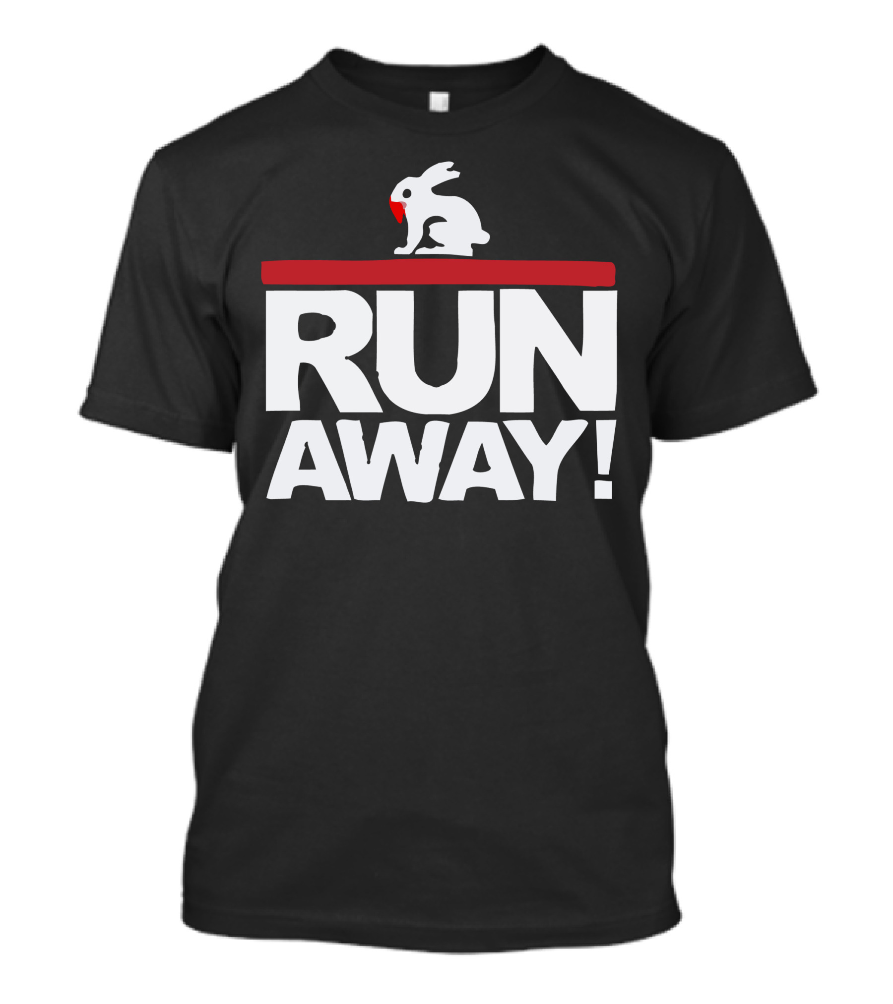 RUN AWAY Rabbit Adventure Escape T-Shirt