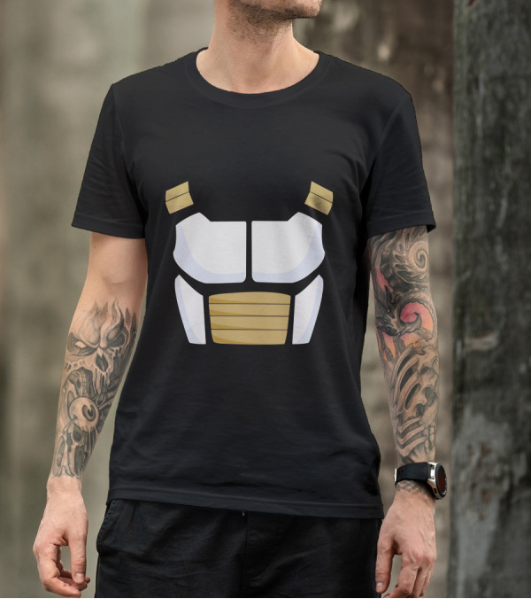 Saiyan Armor DBZ Vegeta Battle Vest T-Shirt