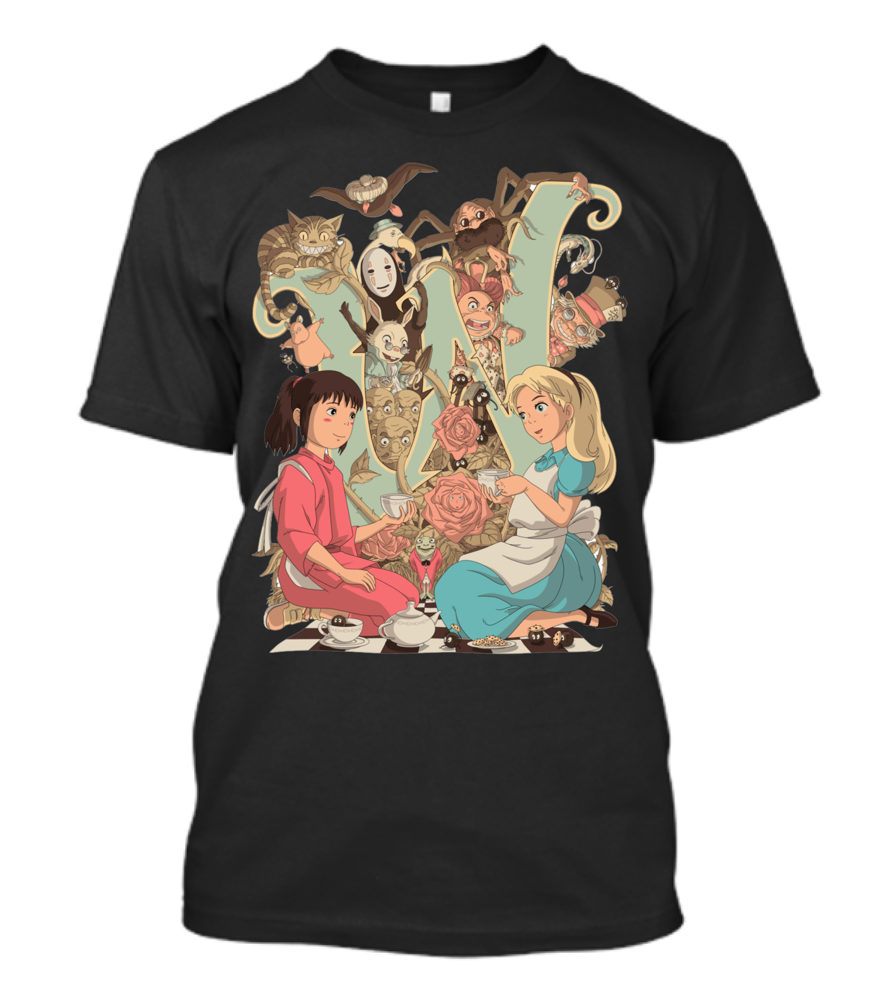 Wonderlands Spirited Alice Tea Party Crossover T-Shirt
