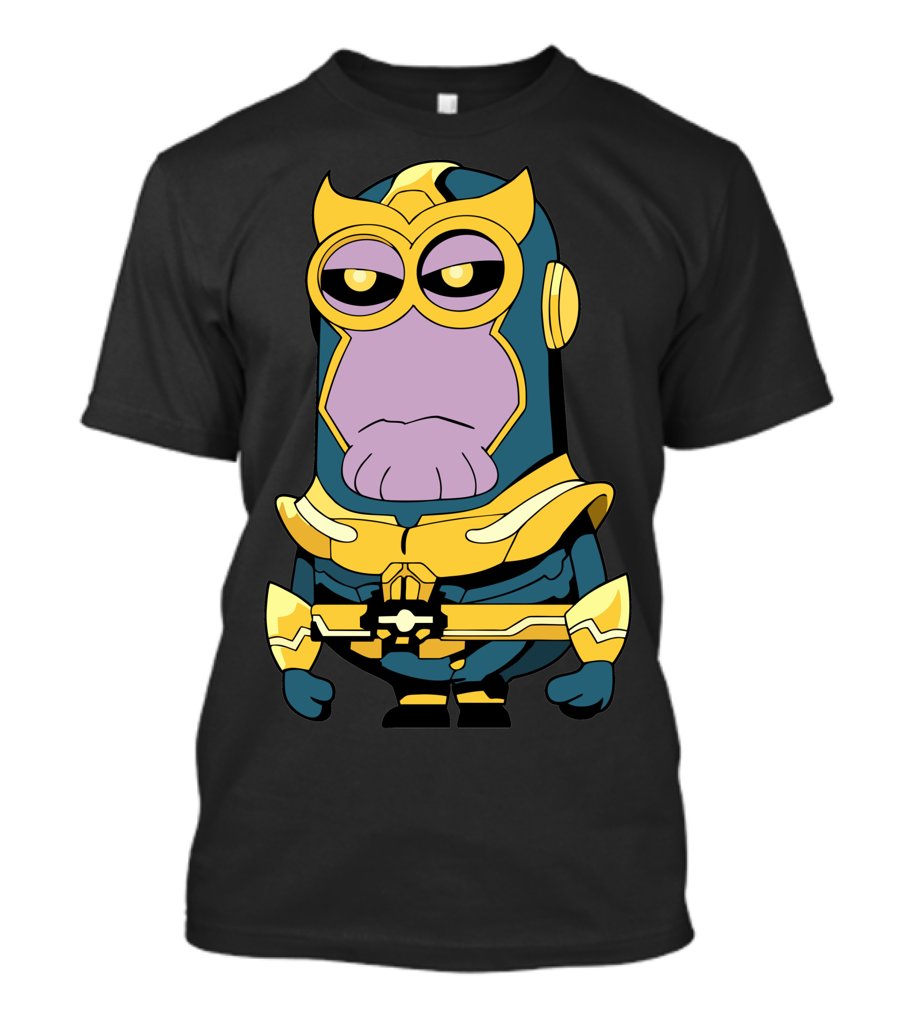 Thanos Minion Crossover Character Marvel Despicable Me T-Shirt
