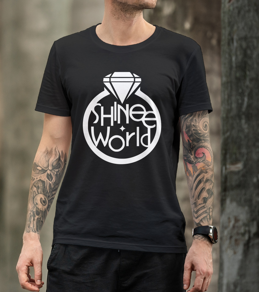 SHINee World Diamond Symbol Circle T-Shirt
