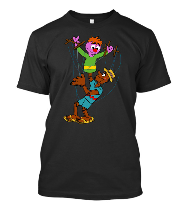 Puppet Pals Marionette Duo Playful Poses T-Shirt