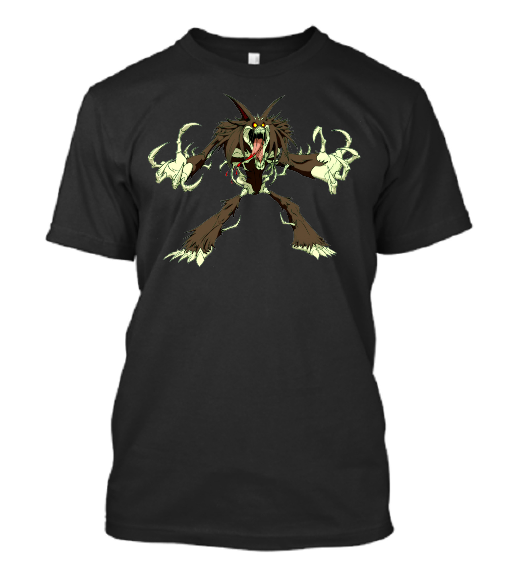 TMNT Rahzar Mutant Creature Character Action Pose T-Shirt